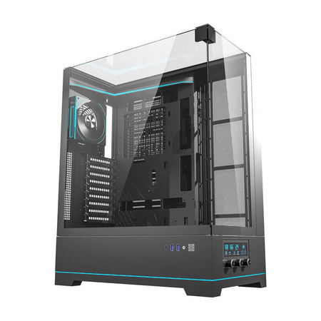 Darkflash DY450L PRO datora korpuss + 1 ventilators