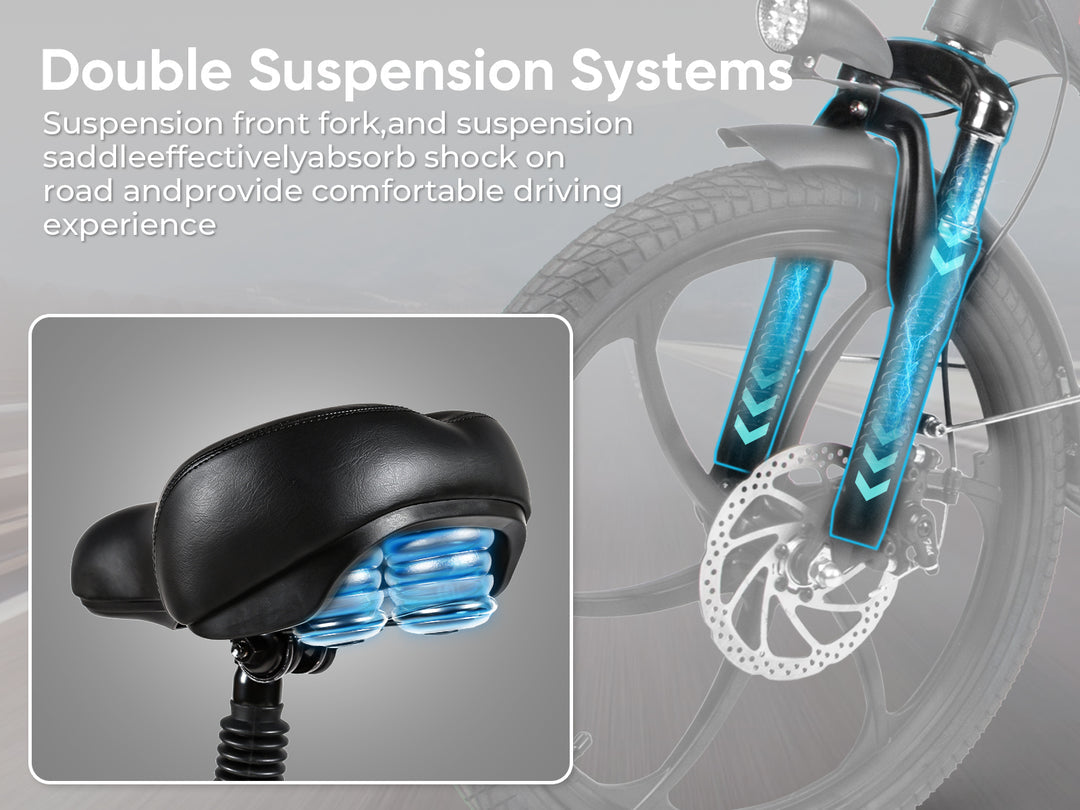 Samebike 20LVXD30 saliekams elektriskais velosipēds