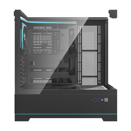 Darkflash DY450 PRO datora korpuss + 1 ventilators