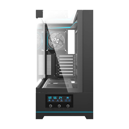 Darkflash DY450 PRO datora korpuss + 1 ventilators