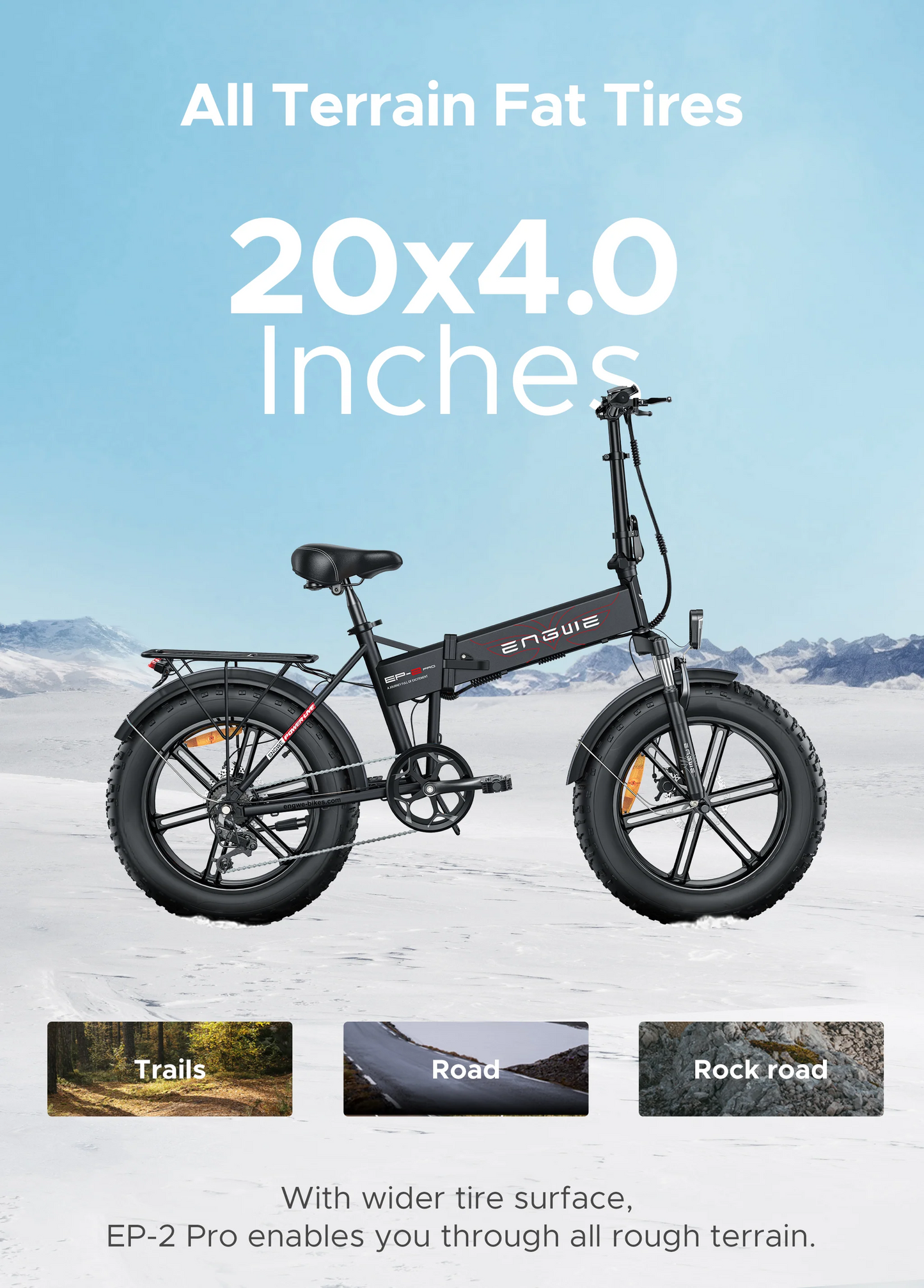 Engwe EP-2 Pro 750W elektriskais velosipēds