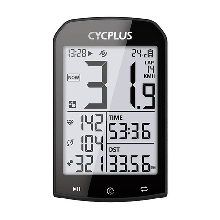 GPS velosipēda dators Cycplus M1