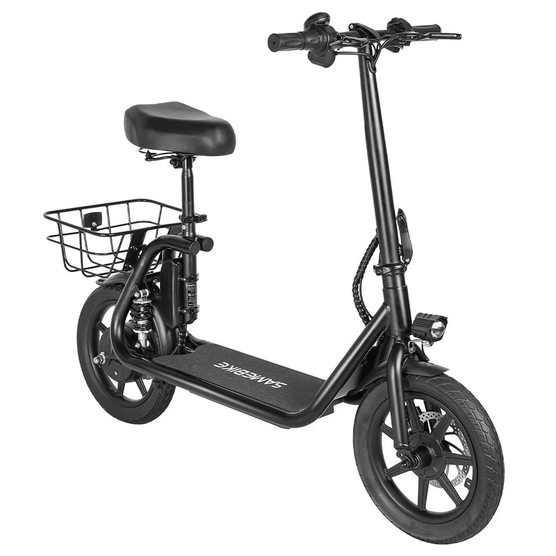 SAMEBIKE SM-C01 saliekamais elektriskais skrejritenis 350W