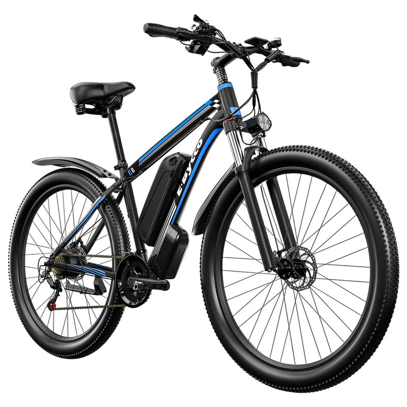 E·Bycco E8 elektriskais velosipēds, 750 W motors 48 V 17,5 Ah