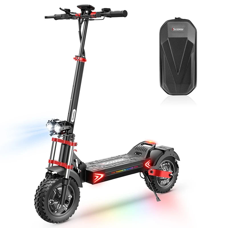 iScooter iX8 elektriskais skrejritenis ar 2x1200 W motoriem