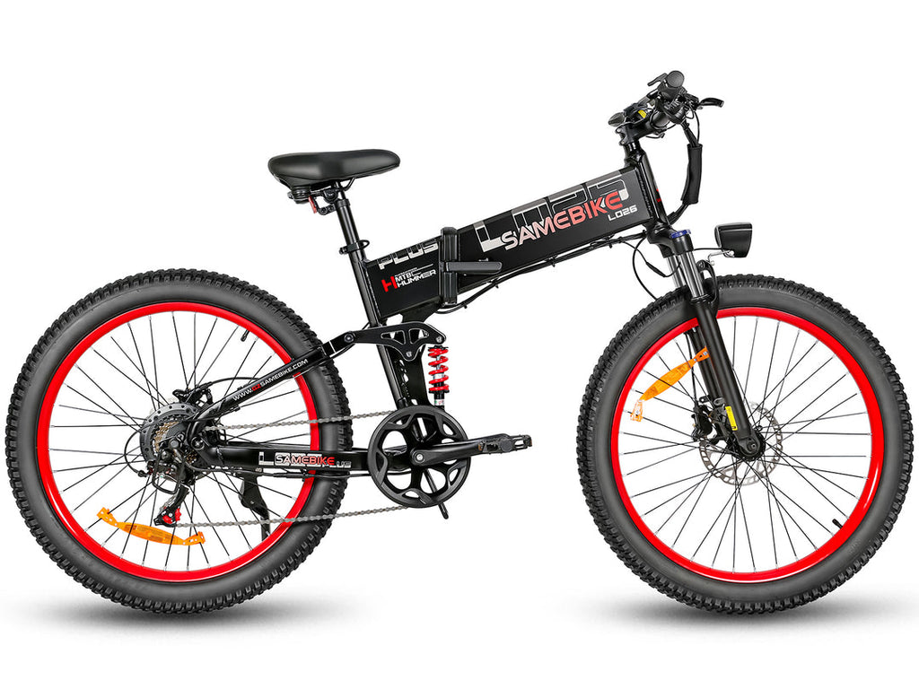 SAMEBIKE LO26 Plus 1000W jaudīgs saliekams elektriskais velosipēds 