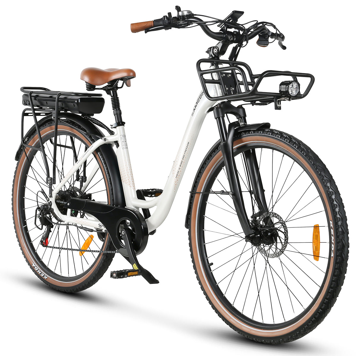 SAMEBIKE RS-A07 500W elektriskais velosipēds 