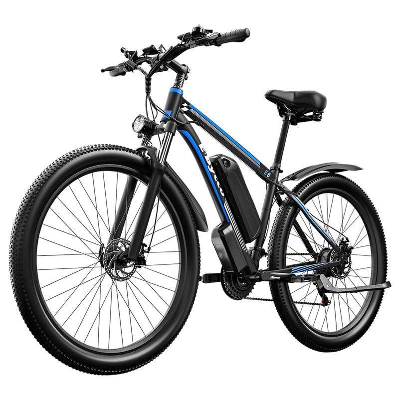 E·Bycco E8 elektriskais velosipēds, 750 W motors 48 V 17,5 Ah