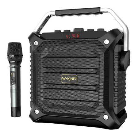 Bezvadu Bluetooth skaļrunis W-KING K3H 100W + mikrofons