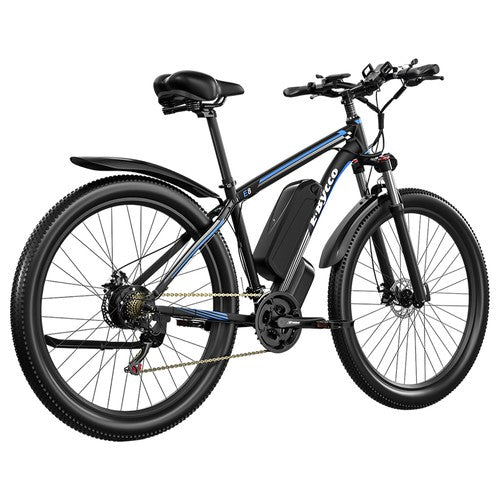 E·Bycco E8 elektriskais velosipēds, 750 W motors 48 V 17,5 Ah