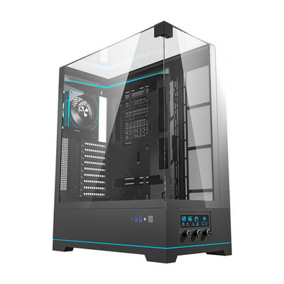 Darkflash DY450L PRO datora korpuss + 1 ventilators