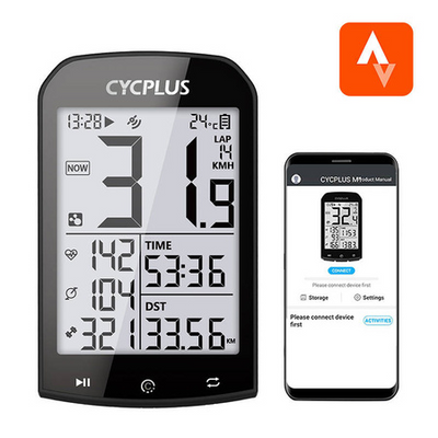 GPS velosipēda dators Cycplus M1