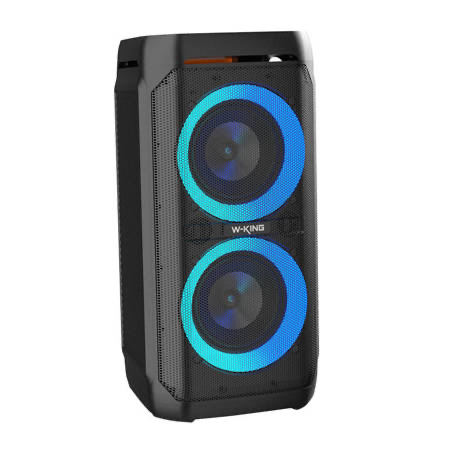 Bezvadu Bluetooth skaļrunis W-KING T11 100W (melns)