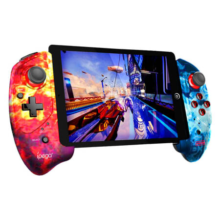 iPega PG-9083B bezvadu pults / GamePad ar tālruņa turētāju