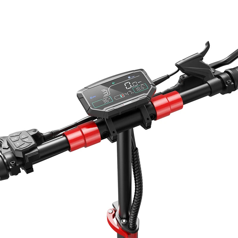 iScooter iX8 elektriskais skrejritenis ar 2x1200 W motoriem
