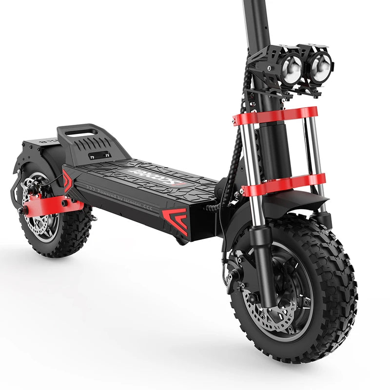 iScooter iX8 elektriskais skrejritenis ar 2x1200 W motoriem