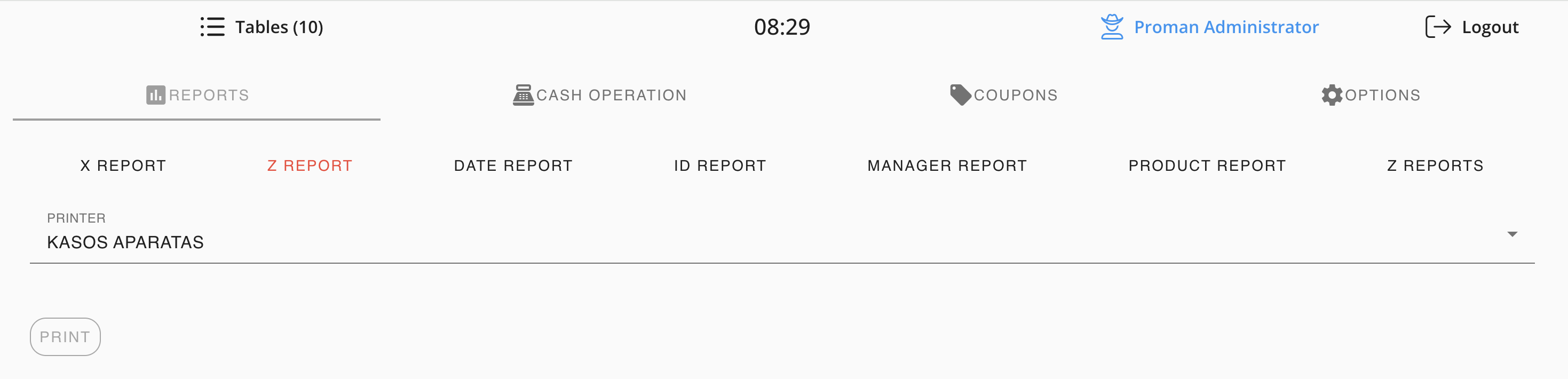POS Reports
